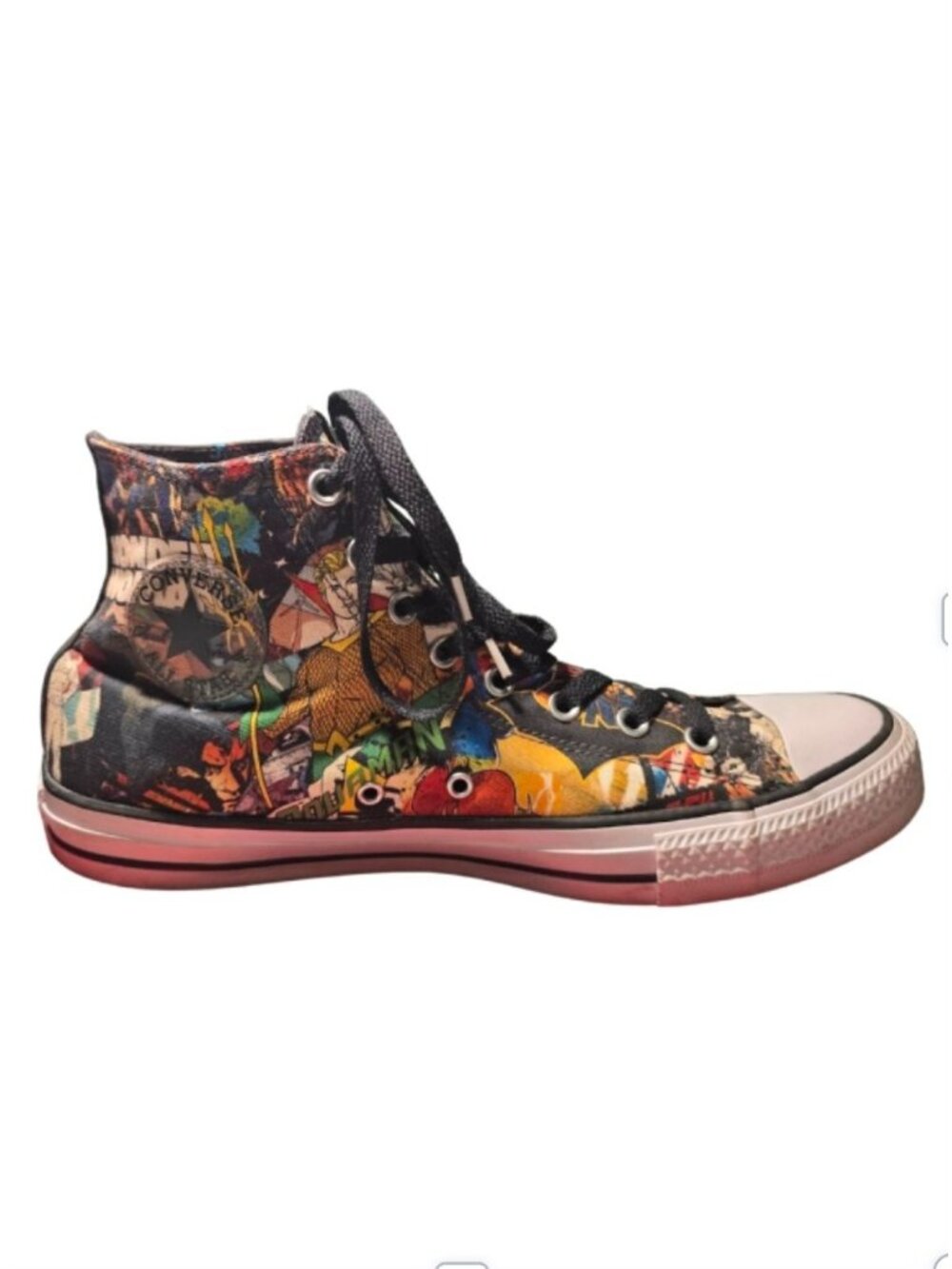 Converse All Star Justice League Superman High Tops 162876C M12/ W14 - Picture 4 of 11